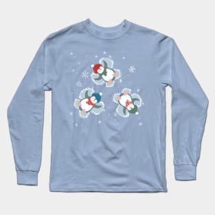 Snow Angel Penguins Long Sleeve T-Shirt